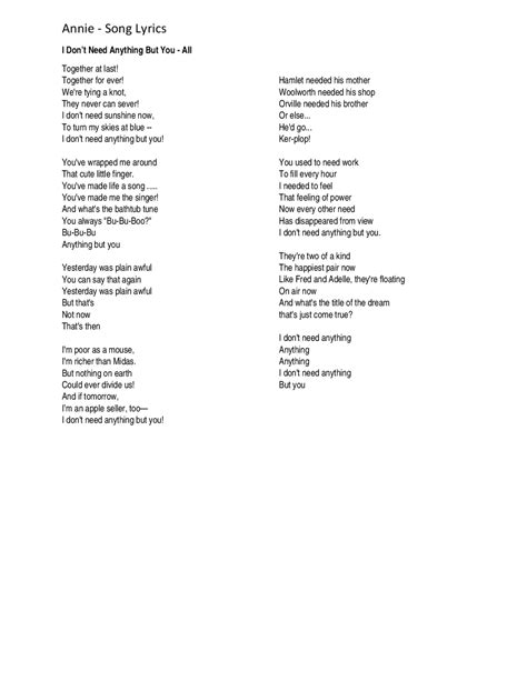 lyrics to opportunity